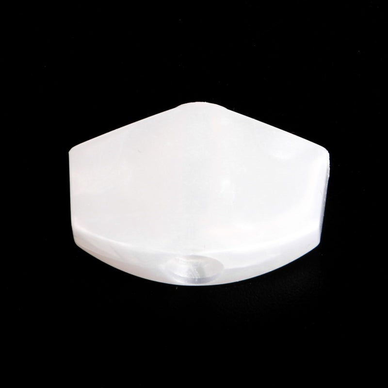 Lovermusic زر ضبط آلة الجيتار Lovermusic ABS 22x16x5mm أزرار رأس الآلة مفاتيح ضبط لؤلؤة بيضاء عبوة من 6 - Image 5